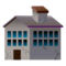 Derelict House emoji on Emojidex